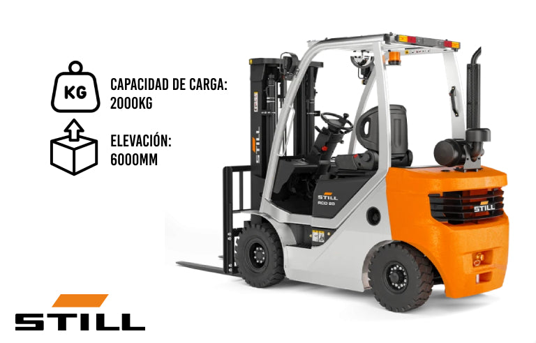 Carretilla Elevadora Diésel Still RCD 15-20