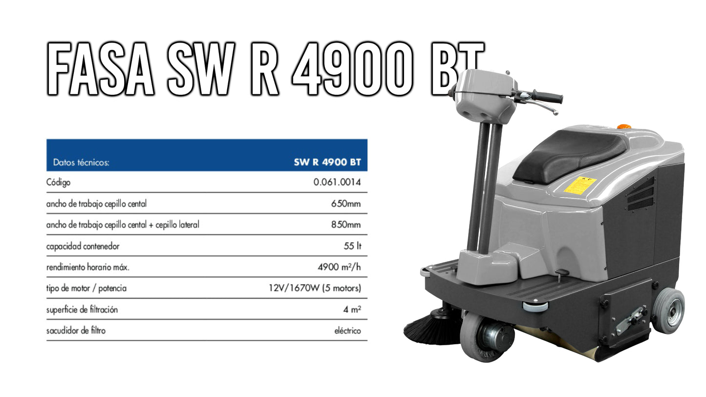 Barredora FASA SW R 4900 BT