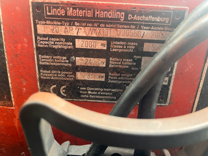 Transpaleta Eléctrica Linde T20AP | A.O.B. Carretillas Barcelona