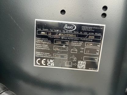 Apilador Eléctrico Baoli KBSI 12