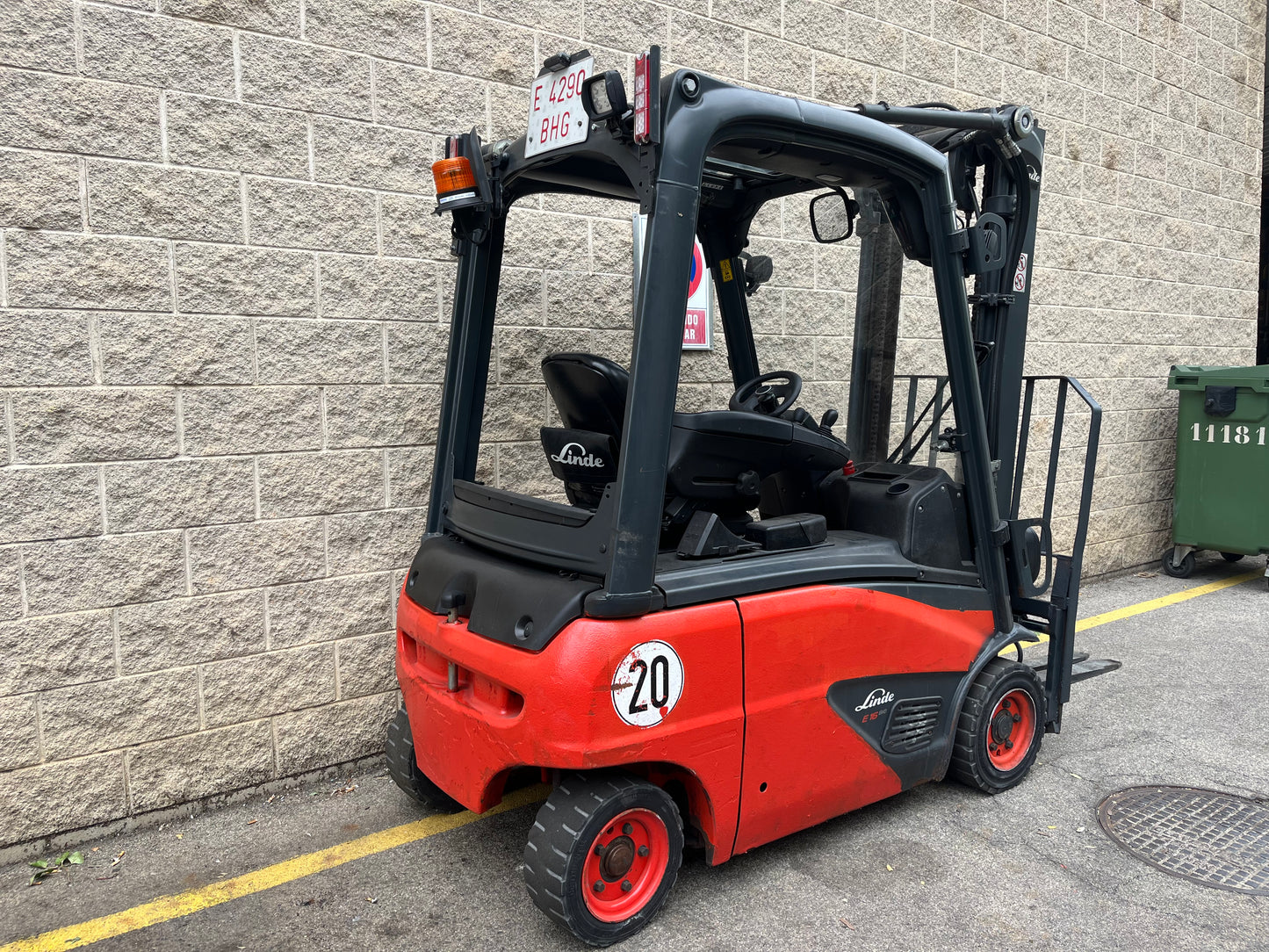 Carretilla Elevadora Linde E16P Matriculada