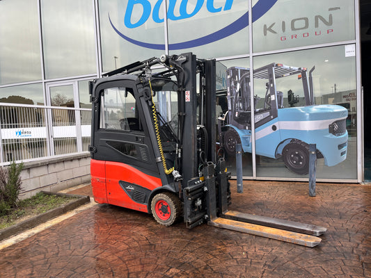 Carretilla Elevadora Linde E16-02 Con Posicionador y 5ª Válvula