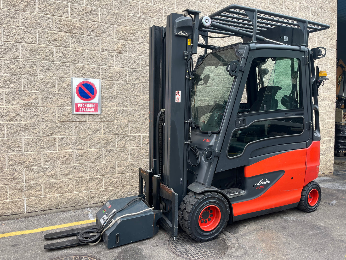 Carretilla Elevadora Linde E30HL-01/600 con Cámara