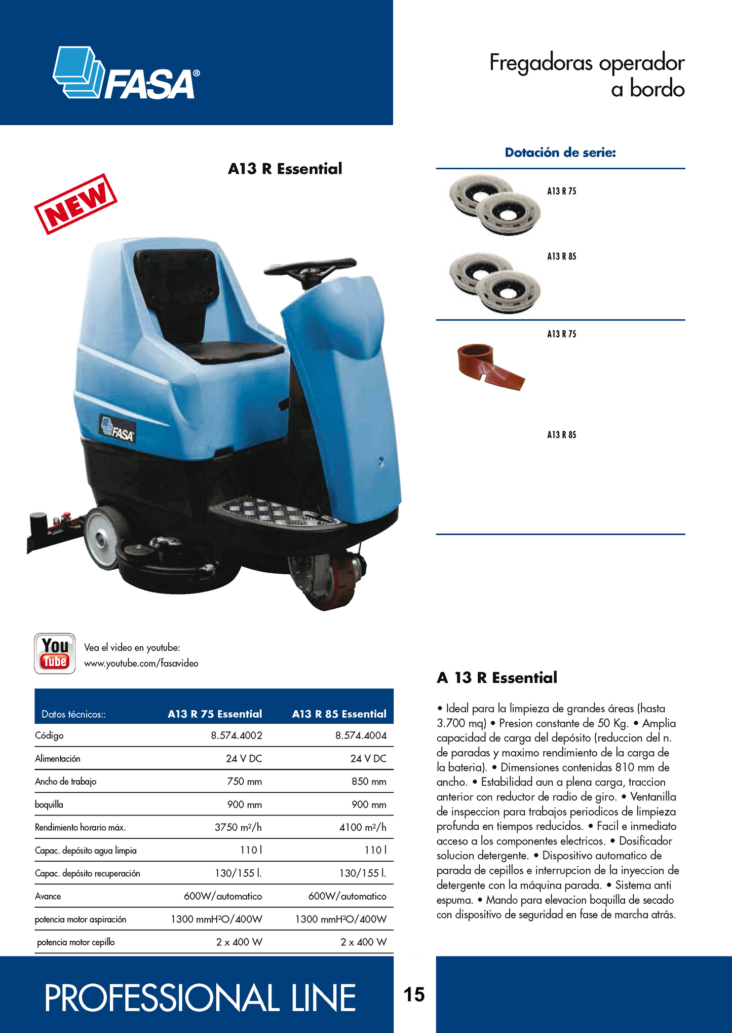 Fregadora FASA A13 R Essential