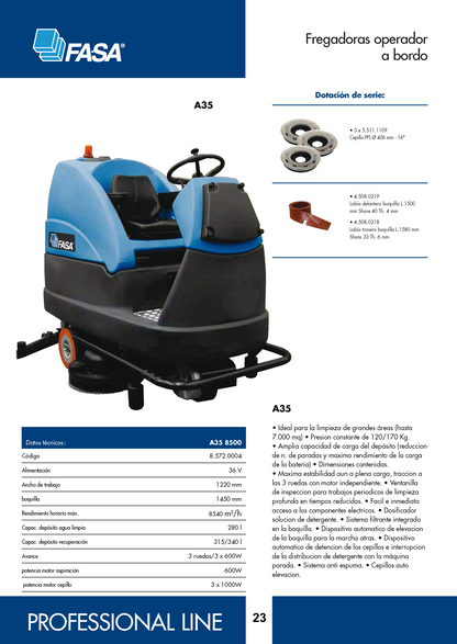 Fregadora FASA A35