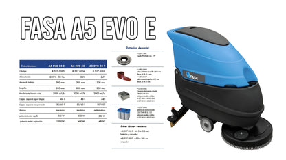 Fregadora Eléctrica FASA A5 EVO E