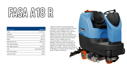 Fregadora FASA A18 R