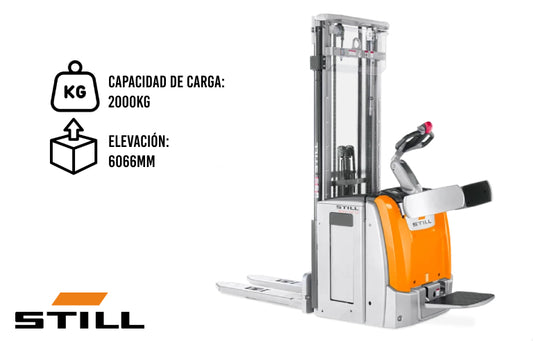 Transpaleta Eléctrica con Plataforma Still 2000kg